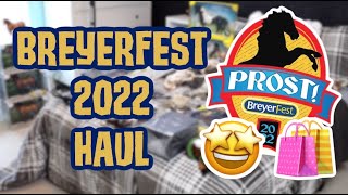 MY BREYERFEST 2022 HAUL [upl. by Noid822]