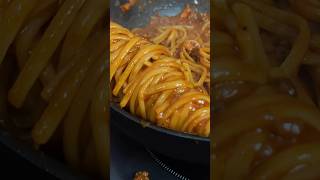 Easy and Quick Bolognese pasta in less then 30 minutes perfectpasta easypasta italianfood pasta [upl. by Eki446]