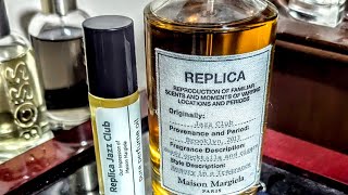 Maison Margiela Replica Jazz Club vs Jazz club clone oil and layered together [upl. by Flower462]