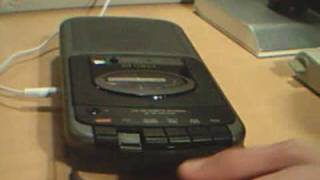 Optimus CTR109 cassette recorder [upl. by Akinahc]