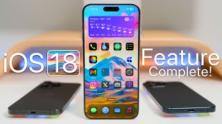iOS 18  Feature Complete [upl. by Ahsinnor]