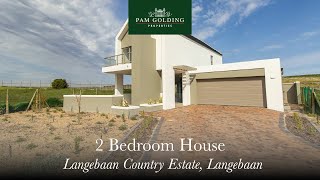 2 bedroom house for sale in Langebaan Country Estate  Pam Golding Properties [upl. by Ueih]