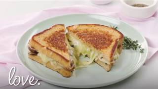 Grilled Fontina Panini Horizontal [upl. by Acirea773]