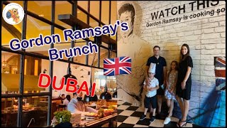 72 Brunch DUBAI « Bread Street Kitchen » Gordon Ramsay The Palm Atlantis [upl. by Allin]