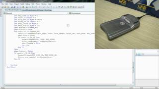 RFID NFC and Mifare programming  Visual Basicnet Windows source code example Simplest [upl. by Vedette931]