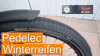 Winterreifen  Pedelec  SPedelec  EBike [upl. by Alliehs927]