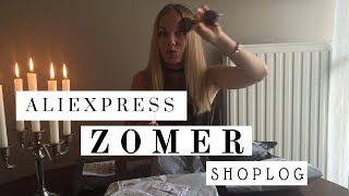 MEGA ALIEXPRESS ZOMER SHOPLOG 1 Inge Marieke [upl. by Billat]