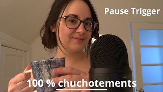 ASMR québécois français  Pause Trigger  Chuchotements custom video [upl. by Brace556]