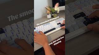 asmrtyping typing asmr the most creamiest keyboard tiktokshop [upl. by Acirat593]