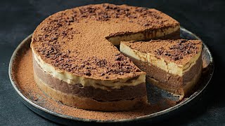 Chocolate Cheesecake Recipe Easy No Bake Dessert [upl. by Htims]