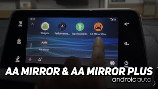 2021 AA Mirror dan AA Mirror Plus di Android Auto [upl. by Aiyekal]