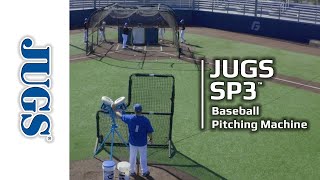 SP3 Baseball Pitching Machine  JUGS Sports [upl. by Elmira542]