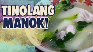 How to cook tinolang manok in 1 minute EASY STEPS [upl. by Ariad]