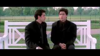 K3G Shahrukh amp Hrithik bench scene HQ 720p [upl. by Ahsiakal747]