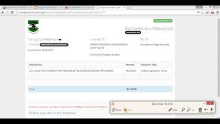 HOW TO GENERATE JUPEB INVOICE [upl. by Sitnik866]