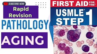 Rapid Revision Pathology  Aging 4  First Aid USMLE Step 1 in UrduHindi [upl. by Sidalg]