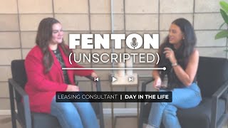 Day in the Life of a Leasing Consultant  a Fenton Unscripted Podcast Short [upl. by Atin]