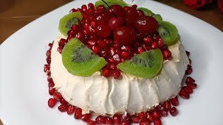 How to make pavlova pavlova recipe malayalam Shazas dot com [upl. by Noakes]