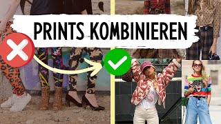 OUTFITS mit Muster amp Prints stilsicher KOMBINIEREN ✨ [upl. by Didi]