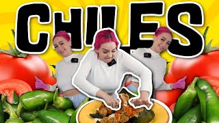 CHEFSIÑA LE RELLENA EL CHILE A SU MARIDO [upl. by Naeerb294]