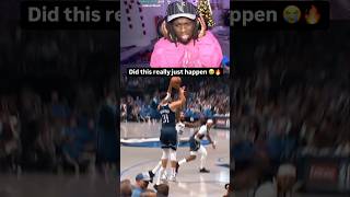 Did this really just happen 😭🔥kaicenatreacts basketball nba kaicenatreaction musicreactions [upl. by Cleon907]