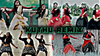 Kuthu song 💕 Remix dance 🥰Tamil Remix 🤩Ransan creations 🔥 [upl. by Arvad259]