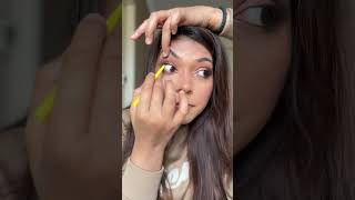 How to apply Kajal on eye waterline upper and lower👀😱💋shortsviraltrendingshortvideomakeupyt [upl. by Hedberg]