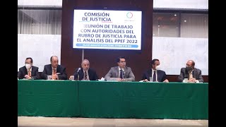 EN VIVO  Reunión de la Comisión de Justicia [upl. by Ysteb]