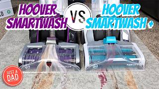 Hoover SmartWash Carpet Cleaner Comparison What is Different With The Purple One [upl. by Ardnyk606]