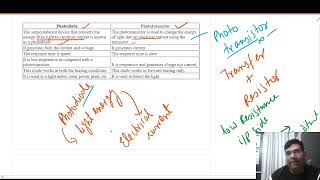 Difference between photodiode and phototransistor 16 [upl. by Turley]