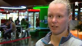 Kiki Bertens over haar overwinning [upl. by Odarnoc]