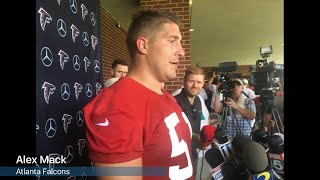 Video What Falcons center Alex Mack had to say [upl. by Dun]