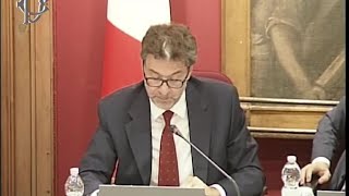 Giorgetti Le rendite catastali aumenteranno per chi ha usato il Superbonus [upl. by Adnilav]