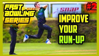 How To Improve Your Bowling Run Up Fastbowling Running Technique [upl. by Adihaj295]