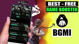 🎮Best Game Booster For BGMI No Lag High FPS  🔥Free Pro Game Booster App For Android In 2024 [upl. by Jaynes]