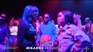 40 BARRS VS CASEY JAY  WHO SHOULD BE ON THE COVER YOSHI G AND PRISTAVIA NHB3 QOTR [upl. by Greenburg]