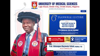 6th INAUGURAL LECTURE by Prof Abdulazeez Aderemi Abubakar [upl. by Des]