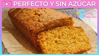 Bizcocho de zanahorias y nueces  Estilo alemán [upl. by Nohsad]