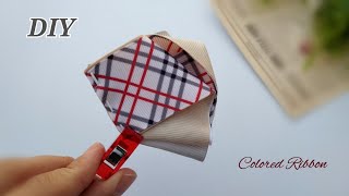 5Minute Ribbon Bow Tutorial  Quick amp Easy Hair Bow Idea hairbow [upl. by Primaveria]