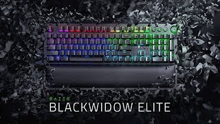 Razer BlackWidow Elite  Feel the Difference [upl. by Fasta180]