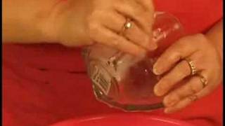 Glass Etching  Glass Etching Removing Stencil [upl. by Lleinad602]