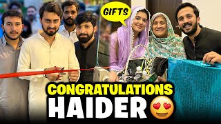 Congratulations Haider for New Beginning🤲🏻Gifts From Kanwal Zulqarnain🎁 [upl. by Gifford787]