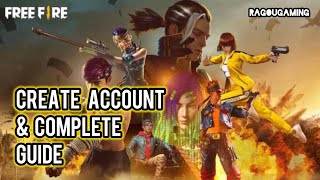 Complete Walkthrough of Free Fire  How to Install Download amp Create Account Free Fire [upl. by Jolenta926]