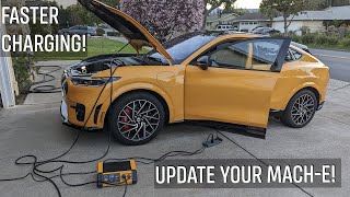 HowTo Update Your MachE Faster Charging Better Drivability [upl. by Alexandros]