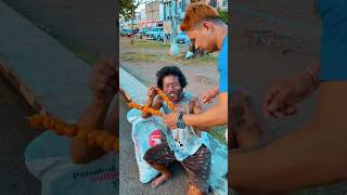 Homeless so happy eat drop food respect sad subscribe [upl. by Behn10]