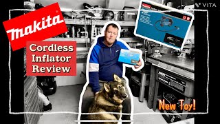 MAKITA Cordless Inflator REVIEW  18V makita tyreinflator review tools amazed goodvibes likes [upl. by Sweyn]