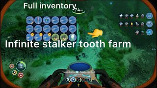 Infinite stalker teeth farm subnautica￼ [upl. by Loree]