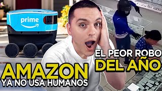 Amazon esta CAMBIANDO a los Trabajadores por ROBOTS y Ladrones Intentan ROBAR Joyas y NO lo LOGRAN [upl. by Pollie]