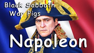 Black Sabbath  War Pigs Lyrics  NAPOLEON Soundtrack 2023  Trailer Song 2 [upl. by Ecallaw920]