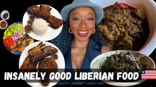 WEST AFRICA FOOD TOUR TOP 3 TASTIEST WEST AFRICAN RESTAURANTS IN LIBERIA  AFRICAN STREET FOOD [upl. by Rosenzweig]